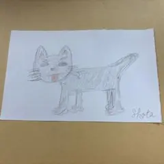 手書きイラスト 黒猫