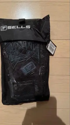 SELLS ゴールキーパーグローブ 黒/青