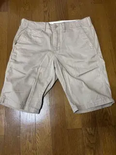 AZUL ベージュ コットン ショートパンツ　チノ　Mサイズ