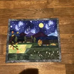 ハンドメイド　タペストリー