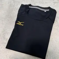 【大人気】ミズノ mizuno Tシャツ ブラック　S