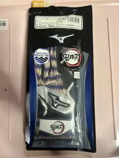ミズノバッティンググローブ 単独水洗い可能JＬサイズ 伊之助 鬼滅の刃コラボ