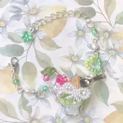 1/12ドール 10cm 12cm ぬい服 ポシェット クリームソーダ メロン