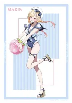 着せ恋　D賞　喜多川 海夢 セーラー水着ver. A3マット加工ポスター
