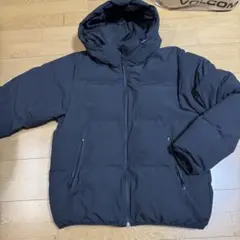 GU ヒートパテッドブルゾン ブラック