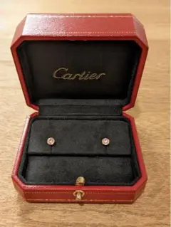 カルティエ ピアス ピンクサファイア