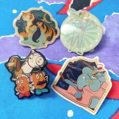 ディズニー　ピンバッジ　セット　アメトイ