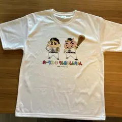 ソフトバンクホークス×クレヨンしんちゃん Tシャツ Lサイズ