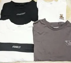 夏服 レディース М 半袖 Tシャツ4枚 セット