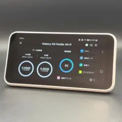 【美品】Galaxy 5G Mobile Wi-Fi SCR01 6050