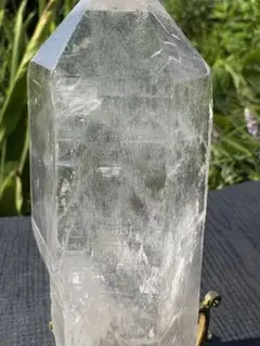 ❤️❗️買い得　虹入り　ヒマラヤ　強いパワー　極みの逸品　クラスター　柱　水晶