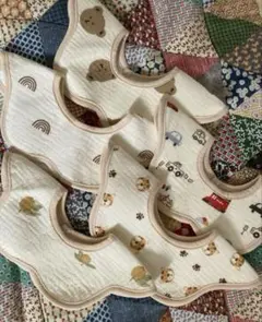 ベビー用スタイ 5枚セット 動物柄