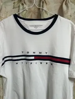 TOMMY HILFIGER ホワイト Tシャツ L