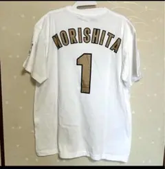 【阪神タイガース】Tigers 森下翔太2024チャンピオンユニTシャツL☆新品