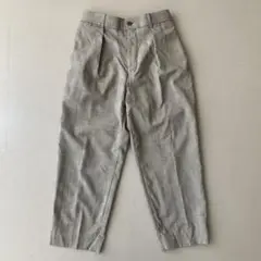 MARKAWARE テーパードパンツ チェック柄