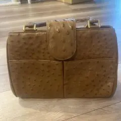 ダチョウ本革カバン