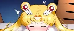 A4　ポスター セーラームーン　月野うさぎ　ファンアート　美少女　美女