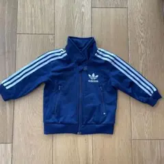adidas ジップアップジャケット 100cm ネイビー