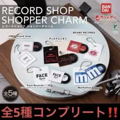 新品未使用‼️レコードショップ ショッパーチャーム 全5種