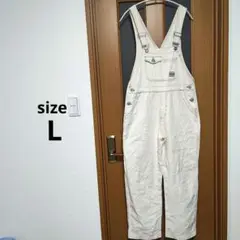 CHIP CLIP クリーム色 オーバーオール コットン