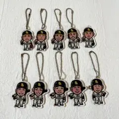 レア　ソフトバンクホークス　アクリルキーホルダー　10個セット
