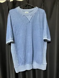 デニム風 ストレッチ Tシャツ