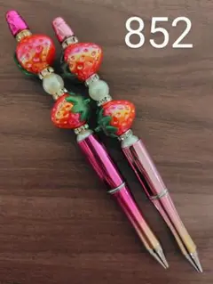 ハンドメイド　カスタムボールペン2本セット