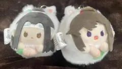 魔道祖師【藍忘機・魏無羨】うさぎ型ぬいキーホルダー