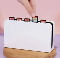 SHEIN スイッチドックカバー ゲームソフト収納ボックス Switch専用