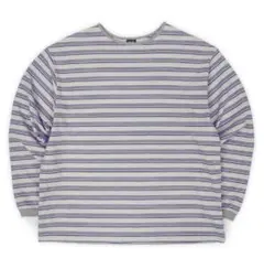【1回着用のみ】PWA/STRIPED PIPING L/S TEE/Sサイズ
