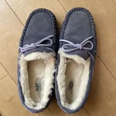 UGG グレー モカシン 25cm