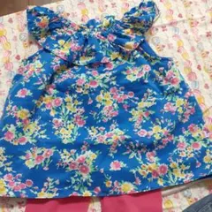 ラルフローレン　セットアップ　花柄とピンク