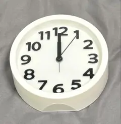 時計　白