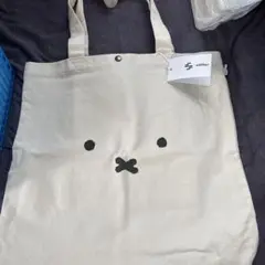 siffler うさぎ顔エコバッグ 新品