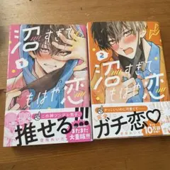 漫画　沼すぎてもはや恋　1.2巻セット