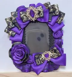 No.630 B8 硬質ケース　デコ　痛ロゼット　ハンドメイド