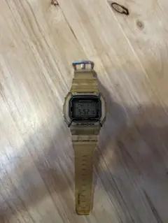 ⭐️希少モデル⭐️限定モデル⭐️G-SHOCK デジタル時計 クリアベージュ　99’