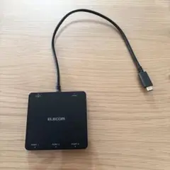 ELECOM USBハブ U3HC-DC03B