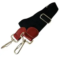 【美品】ショルダーストラップ 単品 のみ ブラック 黒 ボルドー バッグ