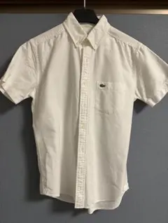 LACOSTE 半袖シャツ ホワイト サイズ2