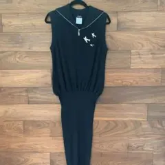 シャネル CHANEL ニットワンピース 08C サイズ38 ネイビー