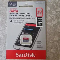 SanDisk Ultra 512GB microSDカード