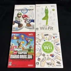 Wii ゲームソフト 4本セット