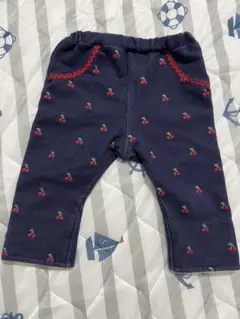80 さくらんぼ刺繍ズボン