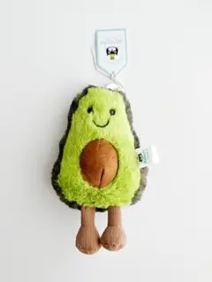 【新品】Jellycat アボカド ぬいぐるみ キーホルダー