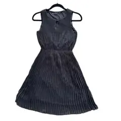 美品ZARA BASIC ブラック ノースリーブ ワンピースM オールシーズン