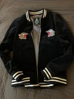 GUILD PRIME スカジャン ブラウン/ホワイト サイズ1 GUILD PRIME（ギルドプライム）の「【GUILD PRIME】WOMENS