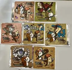 全7種コンプセット　ココイチ ネコイチ　モンハンコラボコースター　CoCo壱番屋