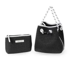 q bag paris bubble black