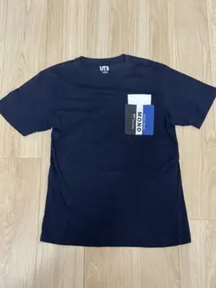 UNIQLO UT MONO 消しゴム ポケットTシャツ Sサイズ ネイビー